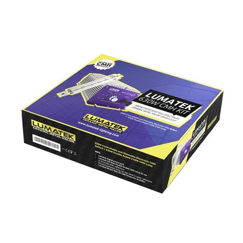 Comprar Kit Iluminacion Lumatek 630W CMH LEC Para Un Cultivo De