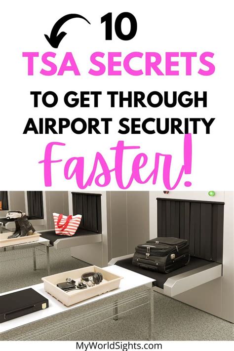 Airport Security Tips And Tricks To Get Through The Line Faster