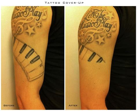 Cover Make Up Tattoo Before and After - | TattooMagz › Tattoo Designs ...