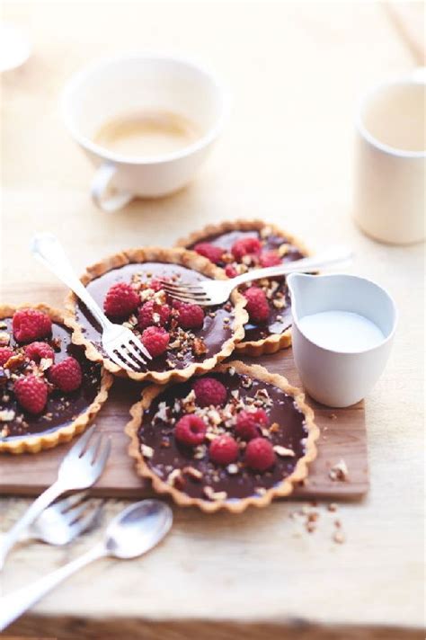 Tartelettes Chocolat Framboises Recette De Petites Tartelettes