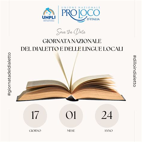 Giornata Nazionale Del Dialetto E Delle Lingue Locali 2024 Unpli