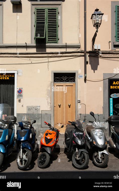 Motorcycles Florence Hi Res Stock Photography And Images Alamy