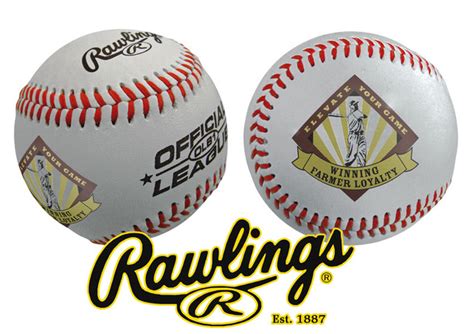 Custom Rawlings Baseballs