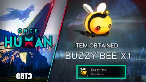 BUZZY BEE ONCE HUMAN CBT3 Once Human Survival ZOMBIE Open World