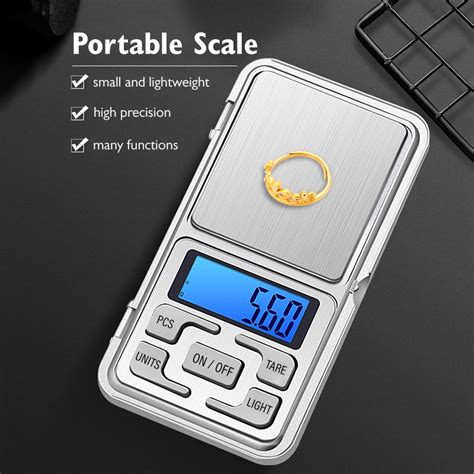 Digital Pocket Weighing Scale Mini For Jewelry Kitchen Baking Weight Up