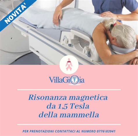 Risonanza Magnetica Della Mammella Villa Gioia