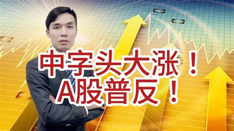 A股大反弹！超4000个股上涨，中字头全线大涨，市场见底了吗？ Youtube