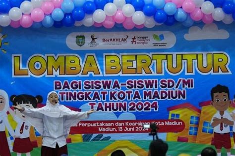 Kota Madiun Gelar Lomba Bertutur Tingkatkan Minat Baca Siswa Antara