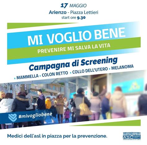 Arienzo Campagna Di Screening Di Mammella Colon Retto E Collo Dell Utero