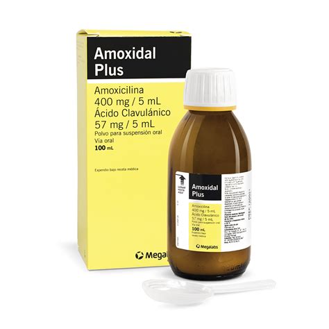 Amoxidal Plus Suspensión Megalabs Bolivia