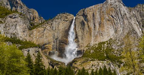 Waterfalls are roaring this spring in Yosemite National Park