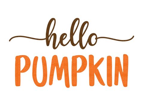 Hello Pumpkin Svg Fall Svg Fall Door Sign Svg Pumpkin Svg Etsy