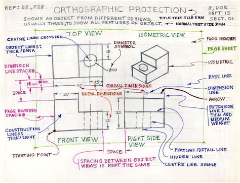 Isometric And Orthographic Drawing Worksheets At Getdrawings Free