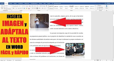 Aprende R Pidamente C Mo Poner Una Imagen Al Lado Del Texto En Word