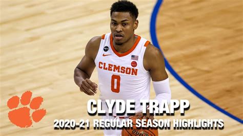 Clyde Trapp Regular Season Highlights Clemson Guard Youtube