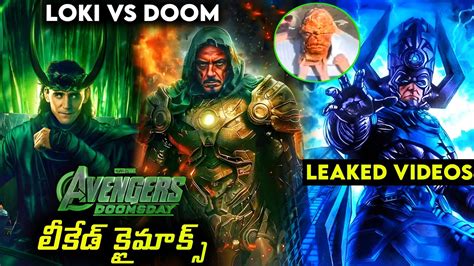 Leaked Avengers Doomsday Fight Loki Vs Rdj Dr Doom Scene Fantastic