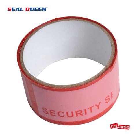 Customizable Removable Tamper Evident Security Seal Parcel Packing Tape Evidence Security Tape