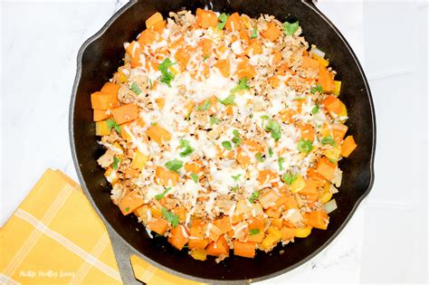 Ground Turkey Sweet Potato Skillet