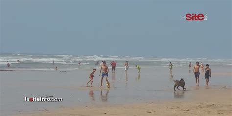 Les Casablancais investissent la plage de Aïn Sebaâ VIDEO