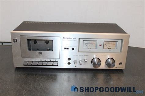 Technics M Stereo Cassette Deck Shopgoodwill