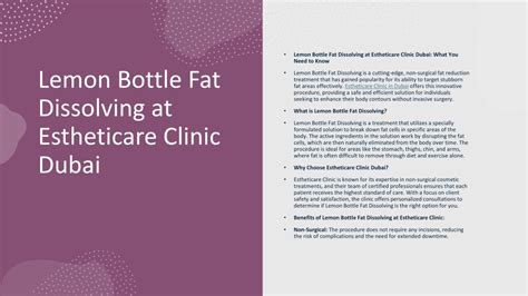 Ppt Lemon Bottle Fat Dissolving In Dubai Powerpoint Presentation