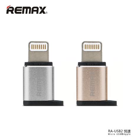 Jual Remax Otg Micro Usb To Apple Lightning Adaptor Connector Ra Usb