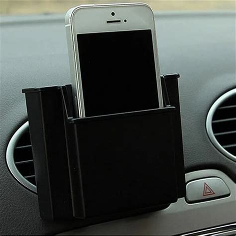 Newest Multifunctional Car Cell Phone Holder Black Mobile Phone Charger