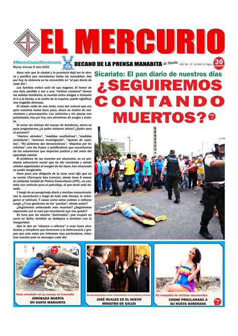 Viernes Julio By Diario El Mercurio Issuu