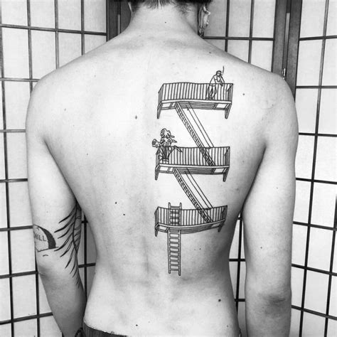 101 Best Ladder Tattoo Ideas That Will Blow Your Mind!