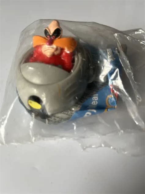 MCDONALDS DR ROBOTNIK Sonic The Hedgehog Happy Meal Toy 1995 Sealed EUR