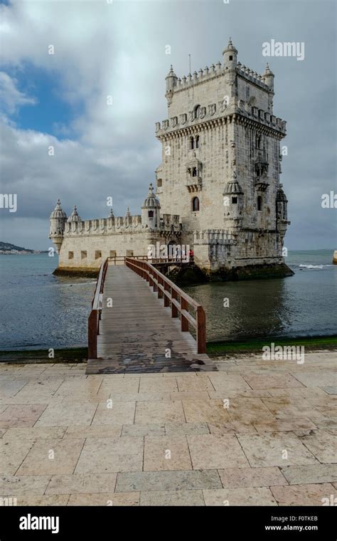 Torre De Belem Belem Tower Or Tower Of St Vincent Unesco World