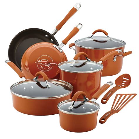 Top 10 Rachael Ray Orange Enamel Cookware Set - The Best Home