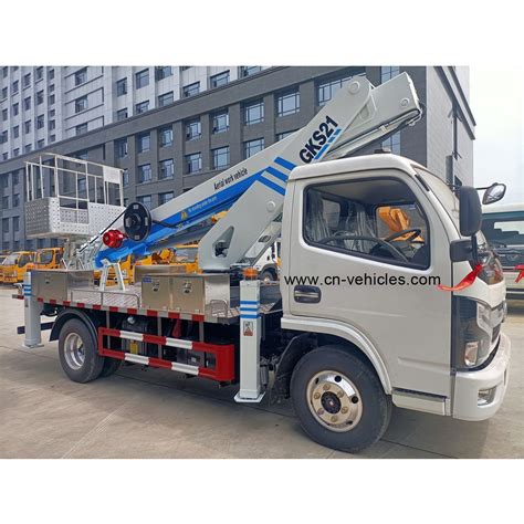 Dongfeng Captain Rhd 21meter Elevated Work Flatform Overhead Working