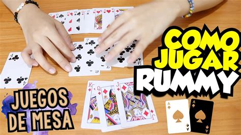 C Mo Jugar Rummy Cartas