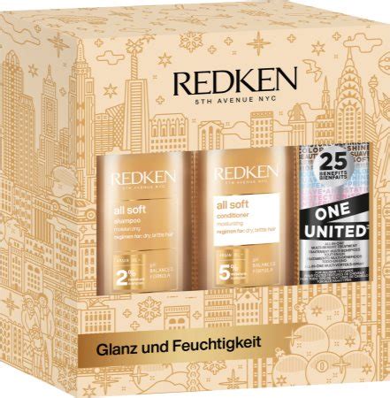 Redken All Soft Coffret Cadeau Pour Cheveux Secs Notino Be