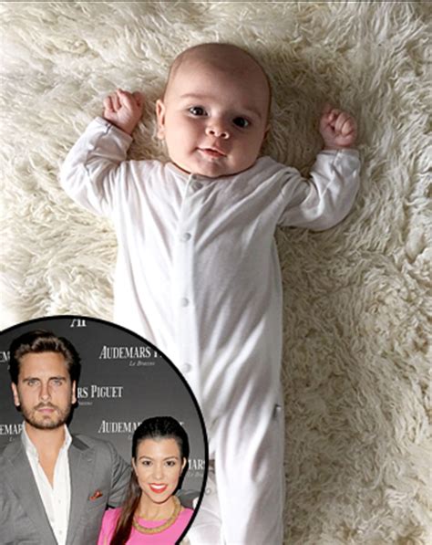 Kourtney Kardashian Introduces Son Reign Aston Disick First Photo