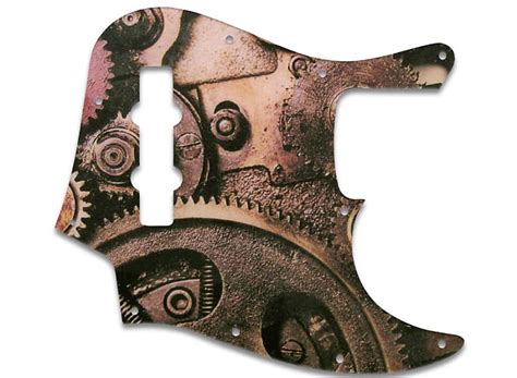 Pickguard For Fender Mexican Standard Jazz Bass Gears Reverb Uk