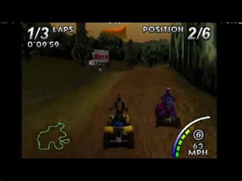 ATV Quad Power Racing Gameplay PS1 YouTube