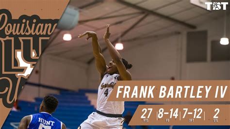 Frank Bartley IV Highlights Vs Bluff City YouTube