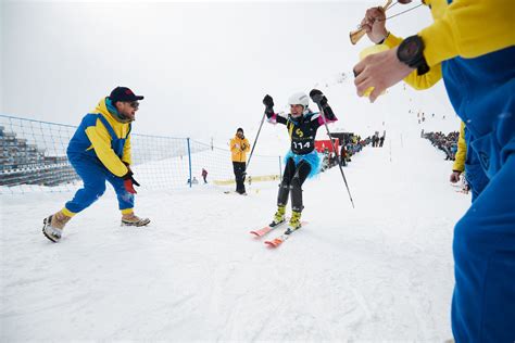 La Plagne Tarentaise La E Dition Du Super Slalom A Mis Lhonneur