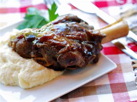 Slow Cooker Lamb Shanks - Healthy Recipes Blog