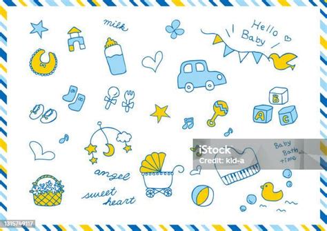 Ilustrasi Ikon Barang Bayi Ilustrasi Stok Unduh Gambar Sekarang