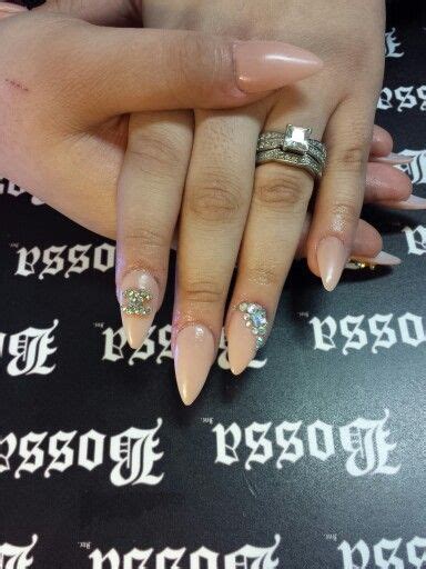 Matte Nude Not Polish Nude Silver Rings Polish Matte Nails Jewelry Finger Nails Vitreous