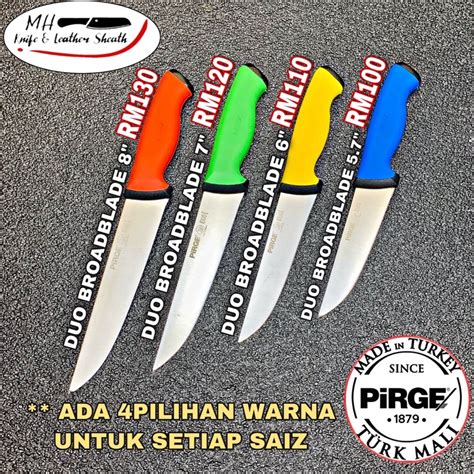 PISAU PIRGE DUO BUTCHER KNIFE Shopee Malaysia