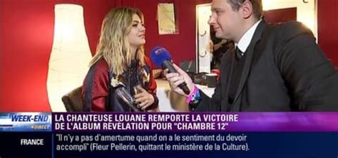 Victoires De La Musique La Chanteuse Louane Remporte La Victoire