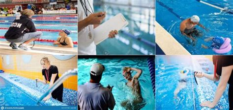 Entrenador de natación Descripciones de Puestos de Trabajo