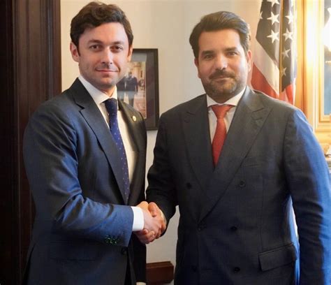 Readout Sen Ossoff Meets With Qatars Ambassador In Washington U S