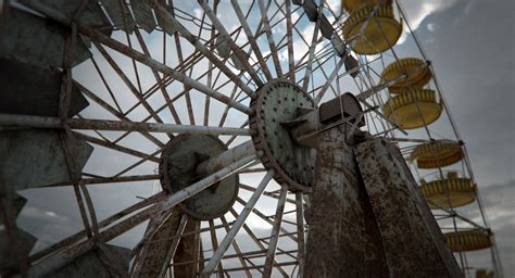 ArtStation - Pripyat Ferris Wheel, Matthew Cooke