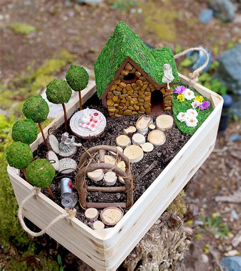 Minigarten gestalten Ideen und Tipps für einen hübschen Miniatur Garten