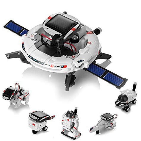 Solar Robot Toys 6 In 1 Stem Learning Kits Educational Space Moon